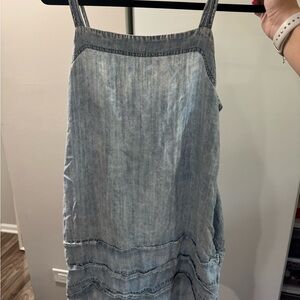 Splendid Light Blue Denim Mini Dress